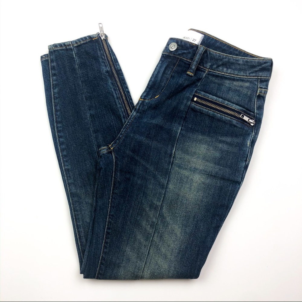 Paper Denim & Cloth Ankle Zip Skinny Jeans Revolve - Picture 5 of 8